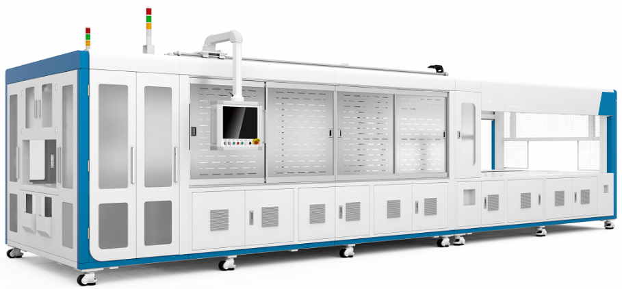 Tabber and Stringer Machine - MBB PV Cell Soldering Stringer