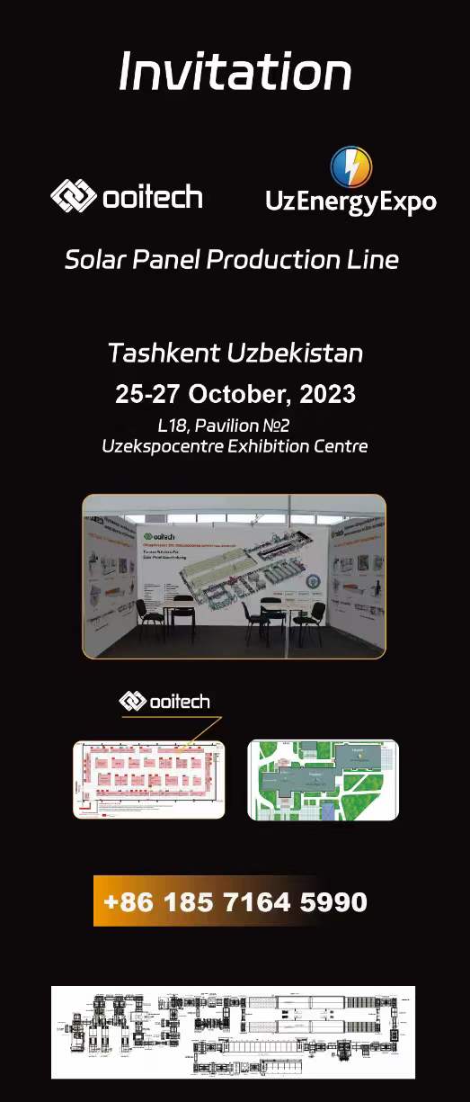 Visit Our Solar Panel Production Line Booth in Tashkent, Uzbekistan